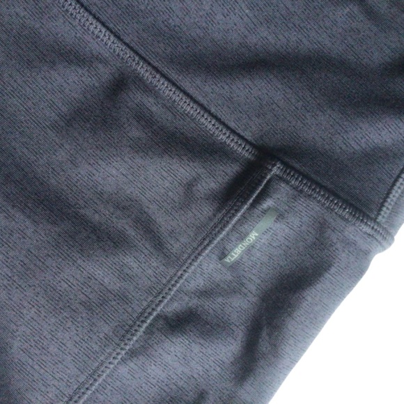 Mondetta Dark Grey Yoga Pants with Ruched Leg Detail size Medium - Picture 5 of 6